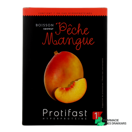 Protifast Boisson Saveur Pêche Mangue