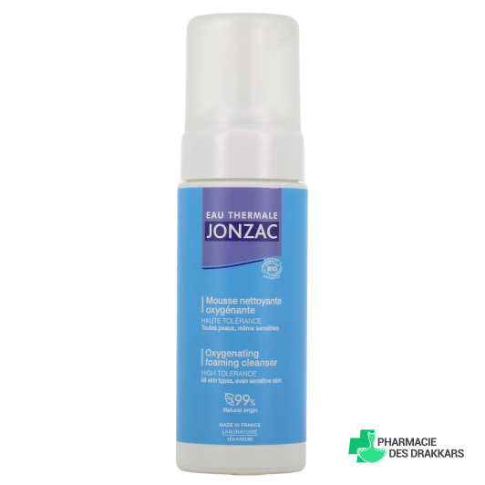 Jonzac Mousse Nettoyante Oxygénante Bio