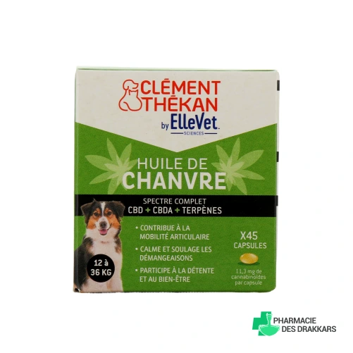 Clément Thékan Huile de Chanvre