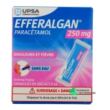 Efferalgan 250 mg - Vue 360°