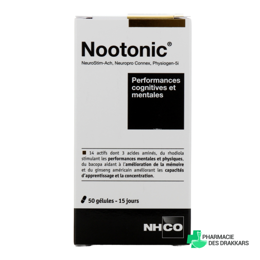 Nootonic Performances Cognitives