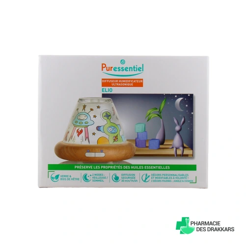 Puressentiel Diffuseur Humidificateur Ultrasonique Elio