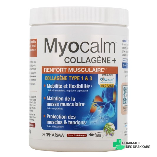 3C Pharma Myocalm Collagène+ Renfort Musculaire