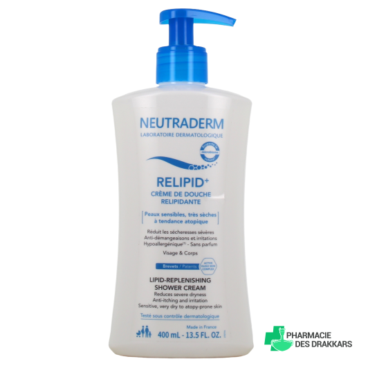 Neutraderm Relipid+ Crème de douche relipidante