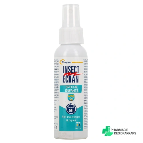 Insect Ecran Kids Anti Moustique Spécial Enfants
