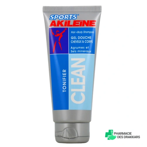 Akileïne Gel douche tonifiant cheveux et corps