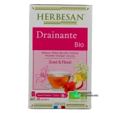 Herbesan Infusion Bio Drainante - Vue 360°