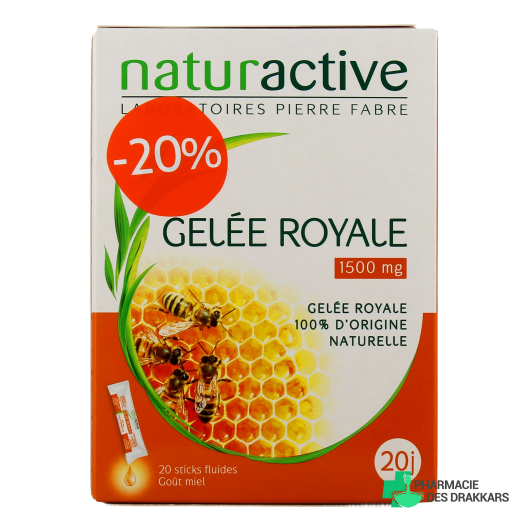 Naturactive Gelée royale 1500 mg Sticks