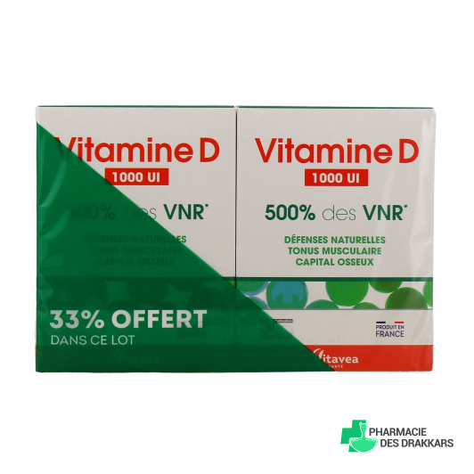 Nutrisanté Vitamine D 1000 UI