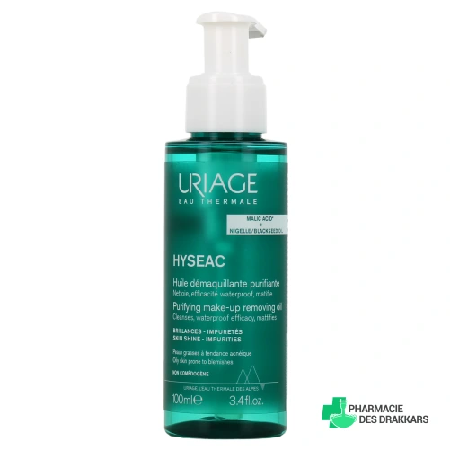 Uriage Hyséac Huile Démaquillante Purifiante