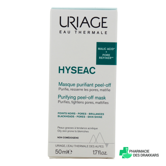 Uriage Hyséac Masque Purifiant Peel-Off