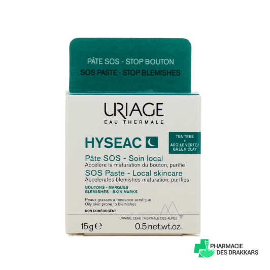 Uriage Hyséac Pâte SOS Stop Bouton