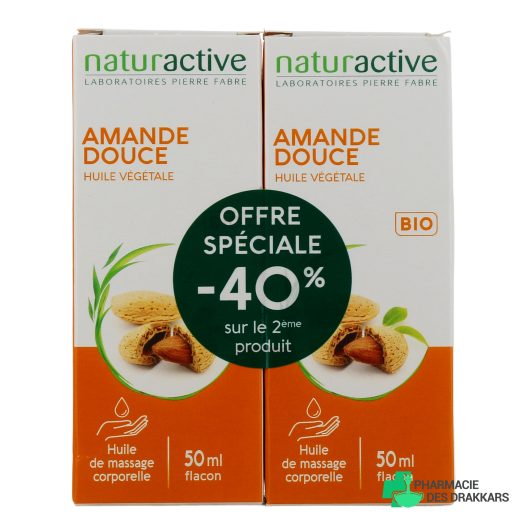 Naturactive Huile Végétale d'Amande Douce Bio