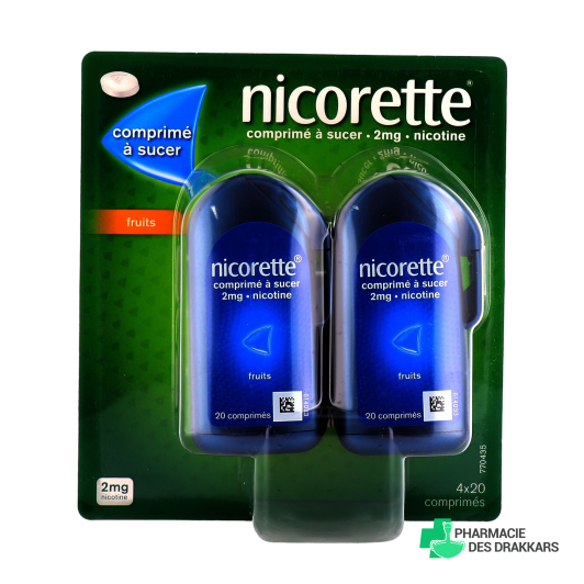 Nicorette 2 mg Comprimés à Sucer