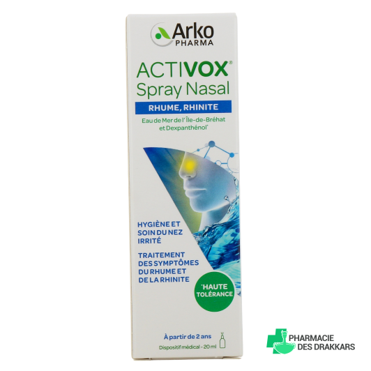 Activox Spray Nasal Rhume Rhinite