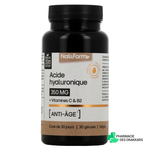 Nat & Form Acide Hyaluronique 350 mg Anti-âge