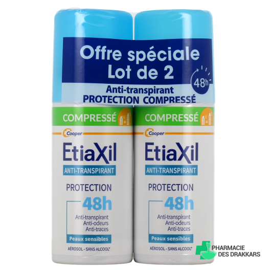 Etiaxil Anti-Transpirant Protection 48h Compressé