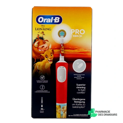 Oral B Kids Brosse à Dents Électrique 3 ans et +