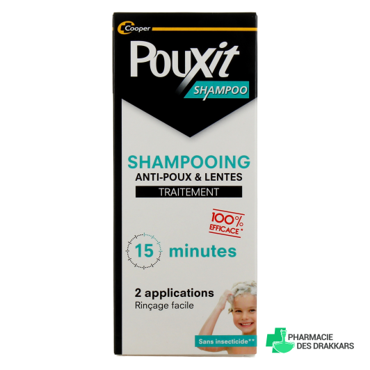 Pouxit Shampooing Anti-Poux et Lentes