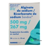 Alginate de Sodium Bicarbonate de Sodium - Vue 360°