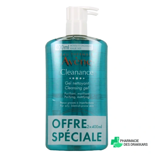 Avène Cleanance Gel Nettoyant Sans Savon - Vue 360°