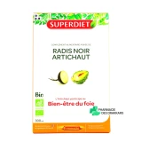 Super Diet Radis Noir Artichaut Bio - Vue 360°