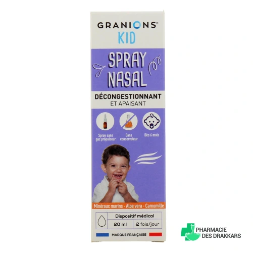 Granions Spray Nasal Décongestionnant Apaisant