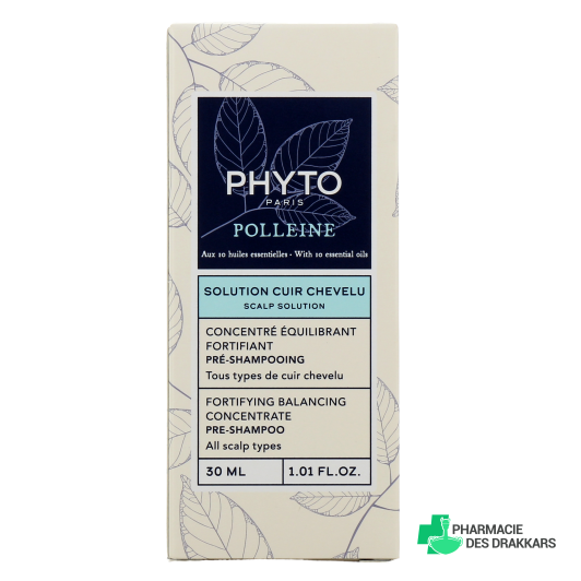 Phyto Polleine Concentré Equilibrant Fortifiant Cuir Chevelu