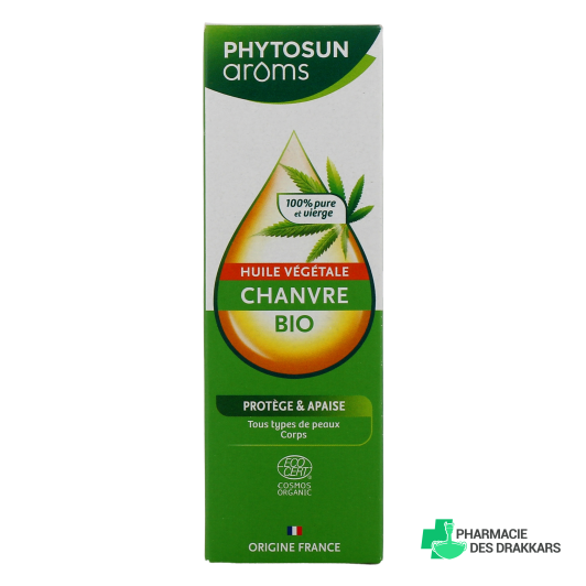 Phytosun Arôms Huile Végétale de Chanvre Bio