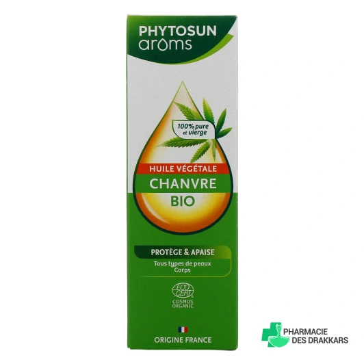 Phytosun Arôms Huile Végétale de Chanvre Bio
