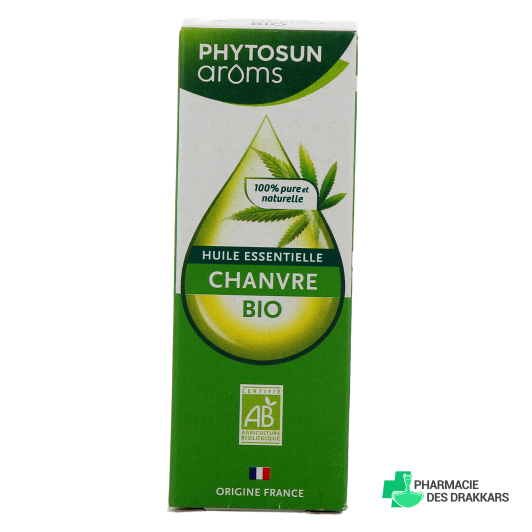 Phytosun Arôms Huile Essentielle de Chanvre Bio