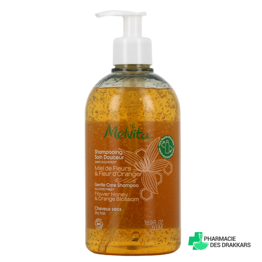 Melvita Shampooing Soin Douceur Cheveux Secs