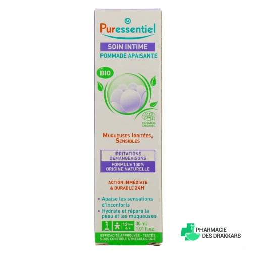 Puressentiel Soin Intime Pommade Apaisante Bio