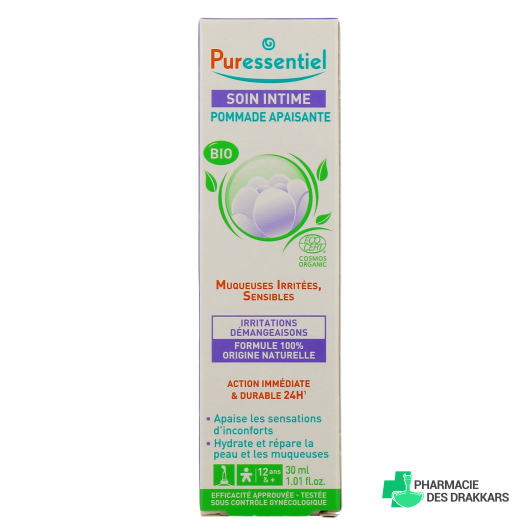 Puressentiel Soin Intime Pommade Apaisante Bio