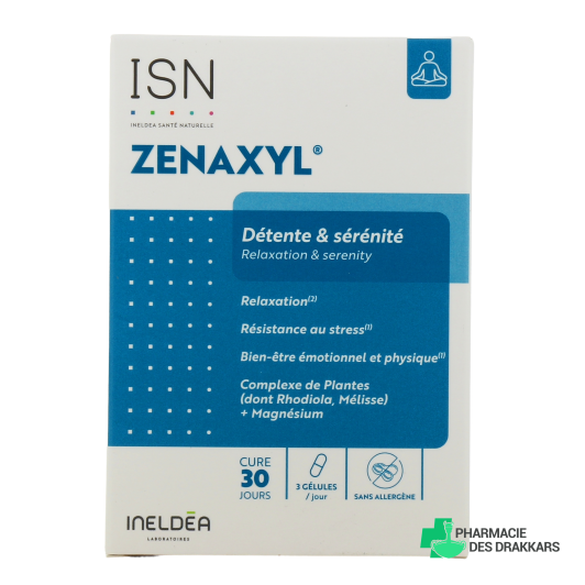 Ineldea Zenaxyl Stress et Fatigue