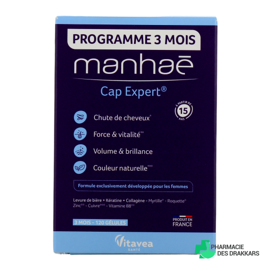 Manhaé Cap Expert Cheveux