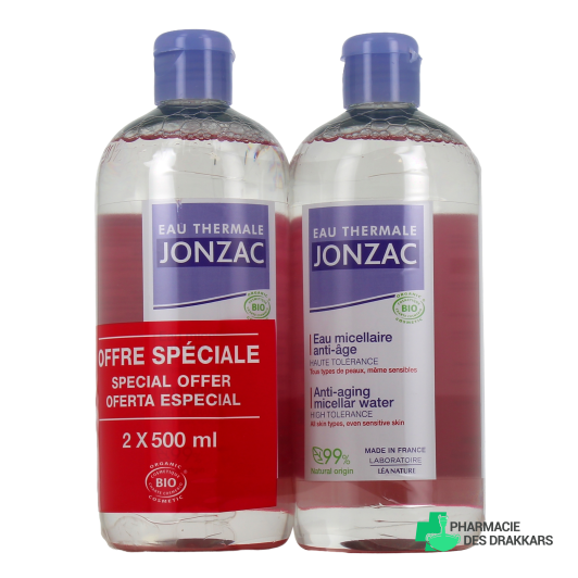 Jonzac Sublimactive Eau Micellaire Anti-âge