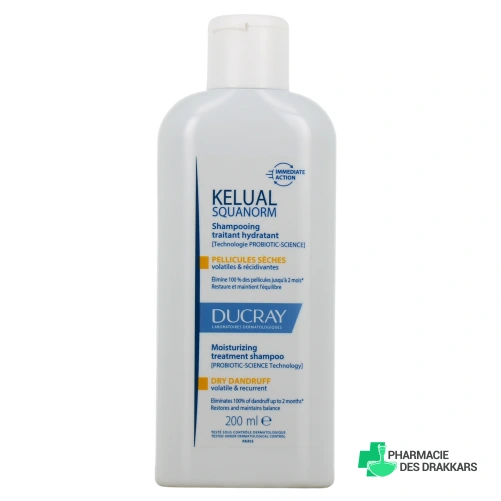 Kelual Squanorm Shampooing Traitant Hydratant Pellicules Sèches