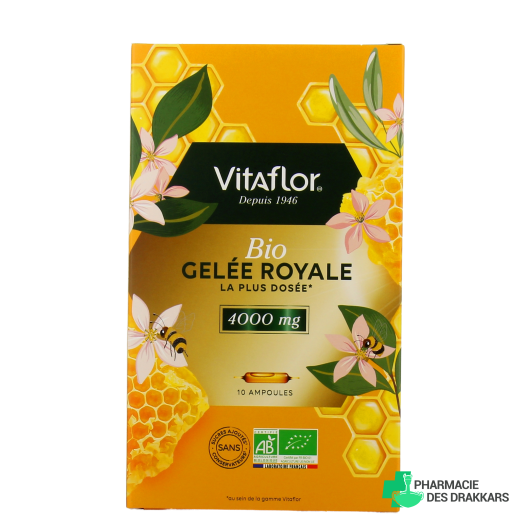 Vitaflor Bio Gelée Royale La Plus Dosée 4000 mg