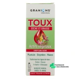 Granions Toux Sèche et Grasse Sirop Sans Sucre - Vue 360°
