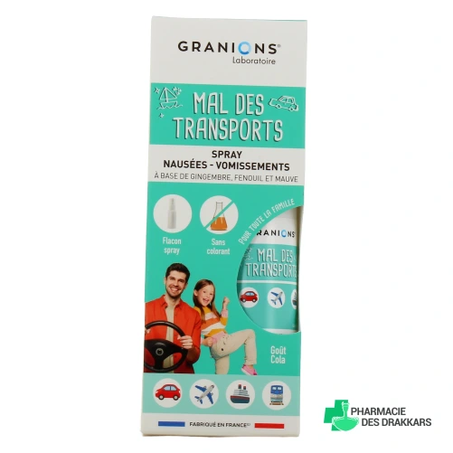 Granions Spray Mal des Transports