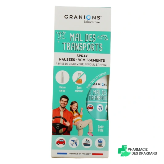 Granions Spray Mal des Transports