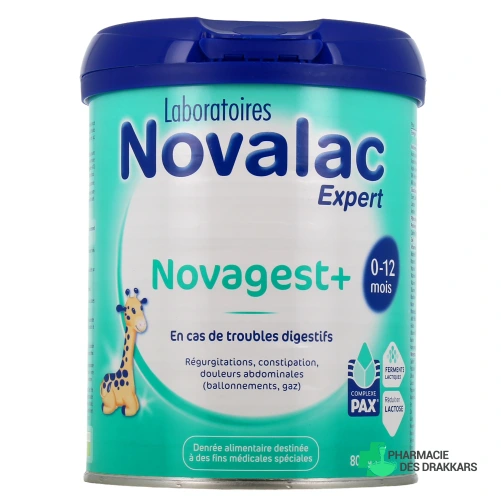 Novalac Novagest+ Lait 0-12 mois