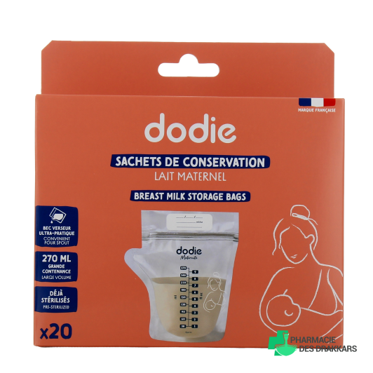 Dodie Allaitement sachets de conservation