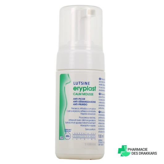 Lutsine Eryplast Calm Mousse Anti-Démangeaisons