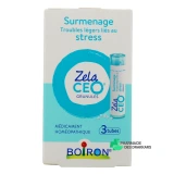 Boiron ZelaCEO Surmenage et Stress Granules - Vue 360°