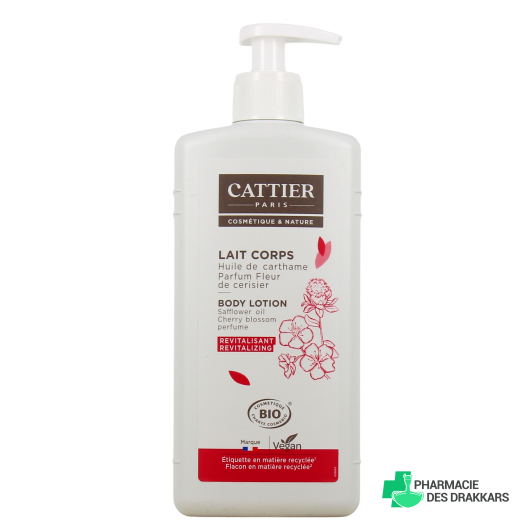 Cattier Lait Corps Revitalisant Bio