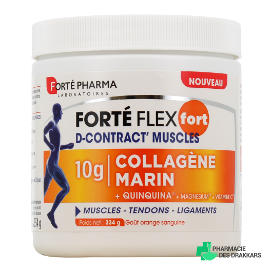 Forté Flex Fort D-Contract' Muscles Collagène Marin 10 g