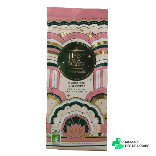 Thés de la Pagode Infusion de Noël Rose Givrée