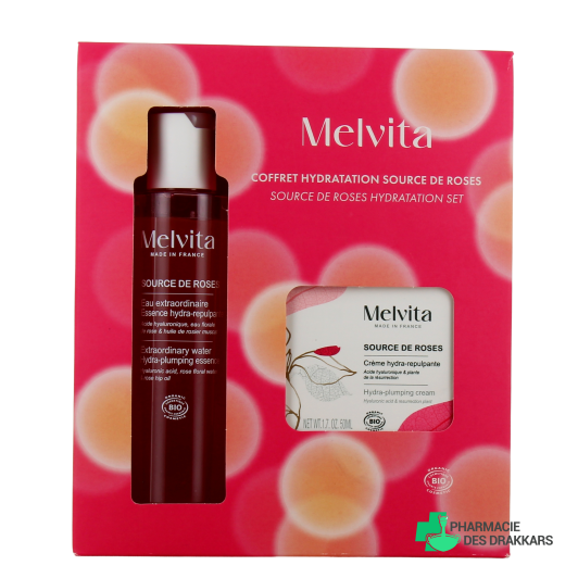 Melvita Coffret Découverte Source de Roses